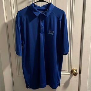 Navy blue golf polo sz XL - climalite material
